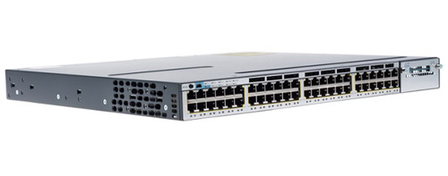 WS-C3750X-48PF-S | Cisco Catalyst 3750X-48PF-S Switch Managed 48 X 10/100/1000 (POE+) Rack-mountable POE+ IP BASE