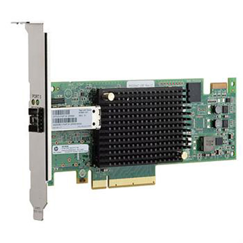 AJ762-63001 | HP StorageWorks 81E 8GB Single Port PCI-E Fibre Channel Host Bus Adapter - NEW