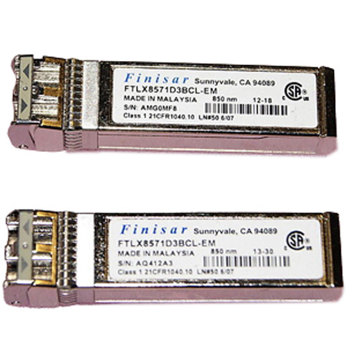 FTLX8571D3BCL-EM | Finisar 10GB SFP+ 850NM Optic Transceiver
