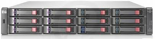 AW593B | HP Modular Smart Array P2000 G3 SAS Dual Controller LFF Array System Hard Drive Array - 12-Bay- 0 Hard Drive Installed - NEW