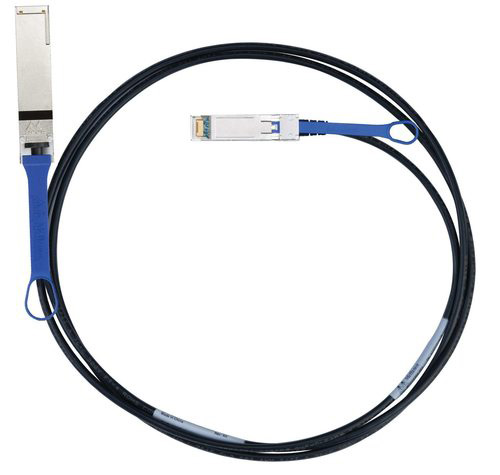 MC2207130-001 | Mellanox Passive Copper Cable, VPI, UP to 56Gb/s, QSFP, 1M - NEW