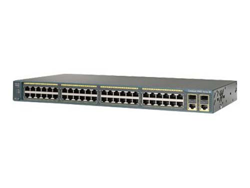 WS-C2960+48TC-L | Cisco Catalyst 2960-plus 48tc-l Managed Switch 48 Ethernet Ports And 2 Combo Gigabit SFP Ports