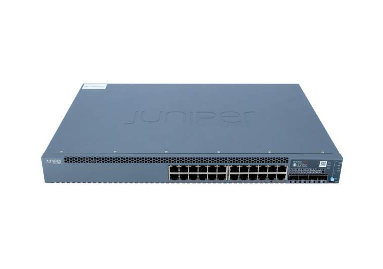 EX2300-24P | Juniper 24-Port 10/100/1000 (PoE+) Managed Layer-3 Gigabit Ethernet Switch Rack-Mountable