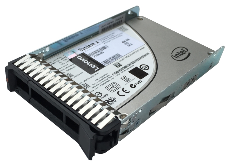 00AJ410 | Lenovo 800GB MLC SATA 6Gbps Hot Swap Enterprise Value 2.5 Internal Solid State Drive (SSD) for System x3550 M5