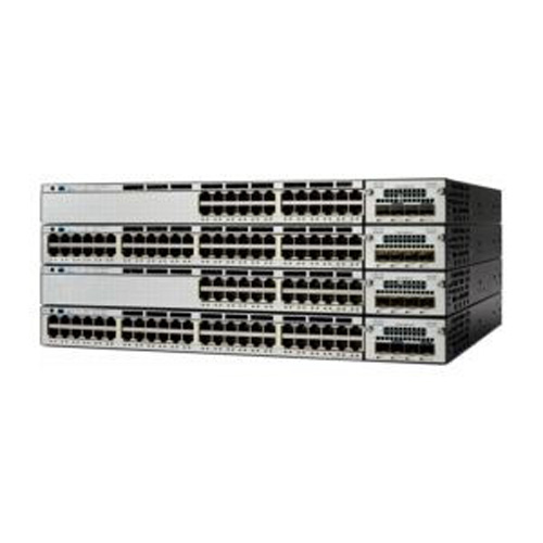 WS-C3750X-24T-S | Cisco Catalyst 3750X-24T-S Layer 3 Switch 24 Port 1 Slot 24 10/100/1000BASE-T 1 X Network Module - NEW