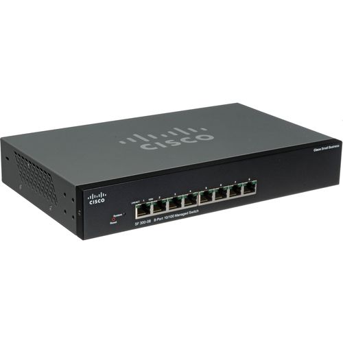 SF350-08-K9 | Cisco Small Business SF350-08 Managed L3 Switch 8 Ethernet-Ports