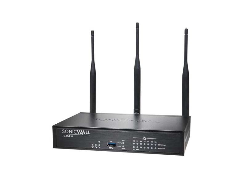 01-SSC-0516 | SonicWALL TZ400 Wireless-AC TotalSecure Gen6 Firewall