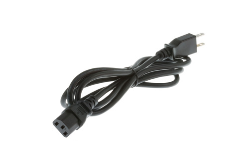 AF556A | HP Power Cord - 3-Wire PLUG, 18 AWG, 1.8M (6.2FT) Long