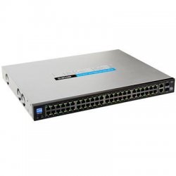 SLM248PT-NA | Cisco Small Business Smart SF200-48P - switch - 48 ports - desktop, rack-mountable