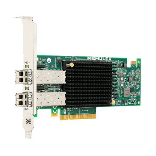 03T8598 | Lenovo OCE14102-UX PCI Express 10GB 2 Port SFP+ Converged Network Adapter BY Emulex for ThinkServer with (High Profile)