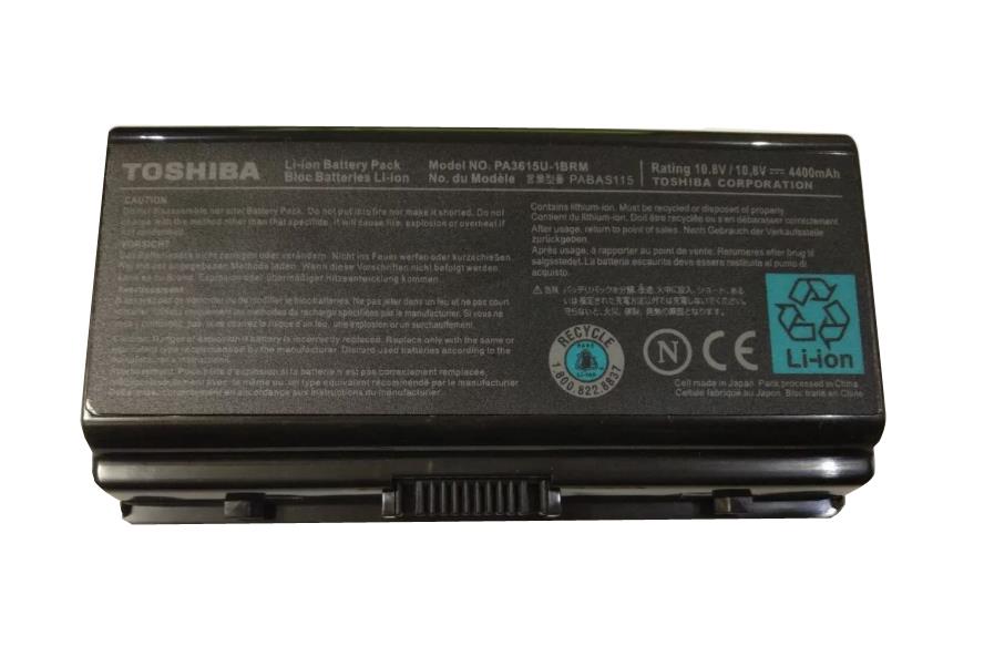 PA3615U-1BRM | Toshiba Lithium Ion 6-cell Notebook Battery Lithium Ion (Li-Ion) 10.8V DC