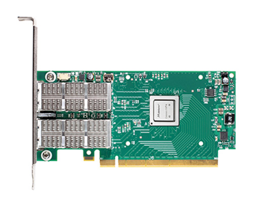 MCX416A-CCAT | Mellanox ConnectX-4 EN Network Adapter PCI Express 3.0 X16 100 Gigabit Ethernet QSFP X 2 - NEW
