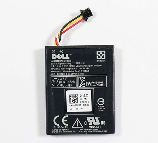 CN-0HD8WG | Dell 3.7V 1.8WH 500mAh Li-Ion Battery for Perc H710 H810