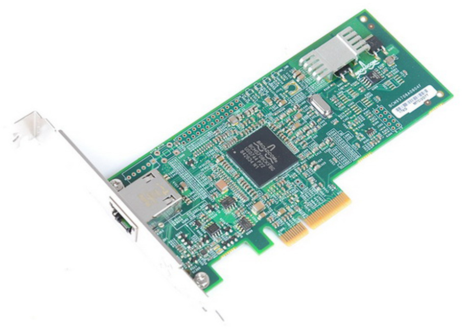 0TX564 | Dell Broadcom 5708 Single-Port 10/100/1000 1Gigabit Ethernet PCI-Express Network Card