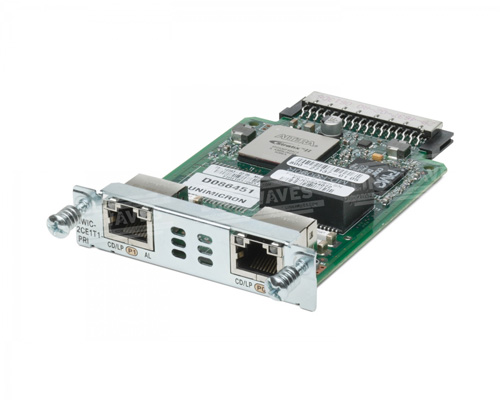 HWIC-2CE1T1-PRI | Cisco High-speed Channelized T1/E1 and ISDN PRI ISDN Terminal Adapter PRI