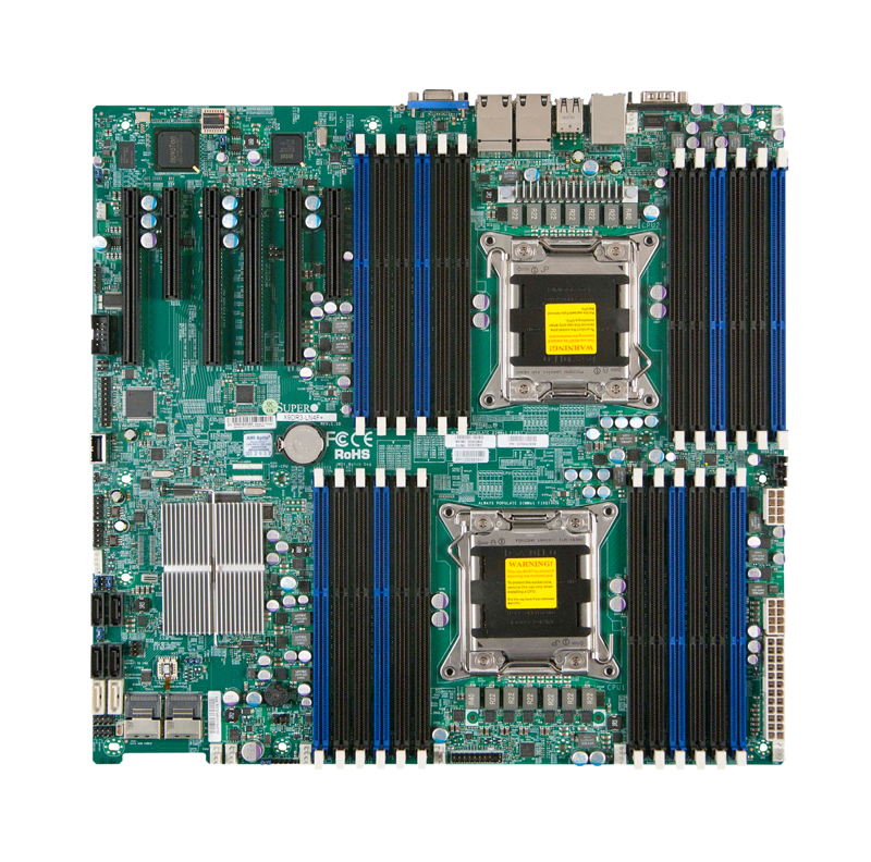 X7SPE-H-O | Supermicro Intel Atom D510/ Intel ICH9R and 82574L/ DDR2/ V/2GbE/ FlexATX Server Motherboard