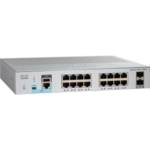 WS-C2960L-16TS-LL | Cisco Catalyst 2960L-16TS-LL Managed Switch 16 Ethernet-Ports and 2 Gigabit SFP Uplink-ports - NEW