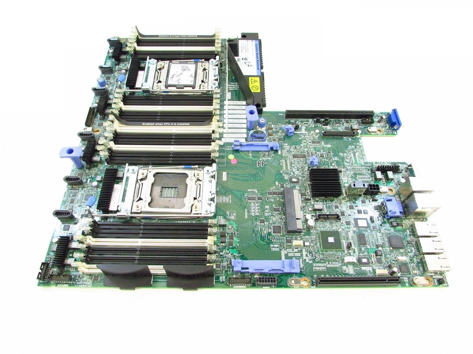 00W2445 | IBM DDR3 SDRAM Slot System Board (Motherboard) for System X3550 M4 Server