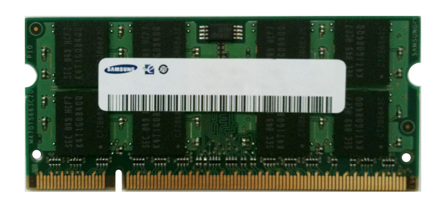 M470T5663QZ3-CF7SI | Samsung 2GB DDR2 SoDimm Non ECC PC2-6400 800Mhz Memory