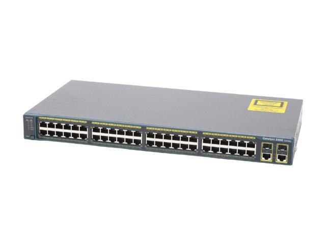 WS-C2960-48TC-L-RF | Cisco Catalyst 2960-48TC - switch - 48 ports - managed - rack-mountable