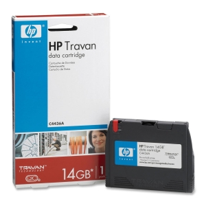 C4436A | HP 1pk Colorado 7/14GB Travan Tape Cartridge for HP Travan