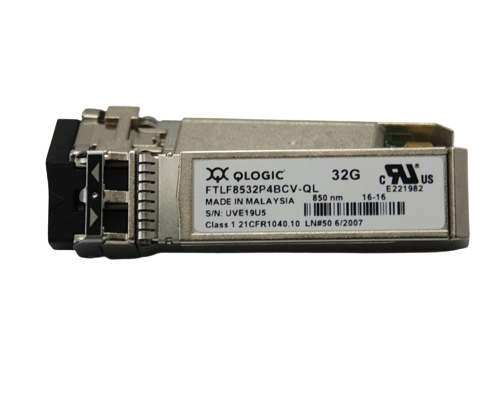 FTLF8532P4BCV-QL | QLogic 32G Fibre Channel (32GFC) Short-wavelength SFP+ Optical Transceiver