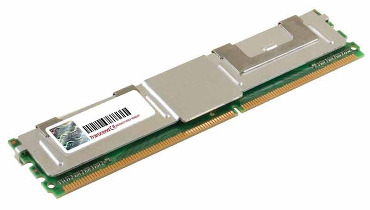 TS4GAP686G | Transcend 4GB Kit (2 X 2GB) DDR2-667MHz PC2-5300 Fully Buffered CL5 240-Pin DIMM 1.8V Memory