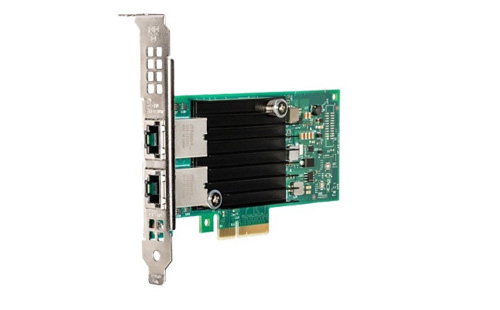 540-BBZX | Dell Intel X550-T2 10GB Ethernet Converged Network Adapter with Low Profile Bracket - NEW
