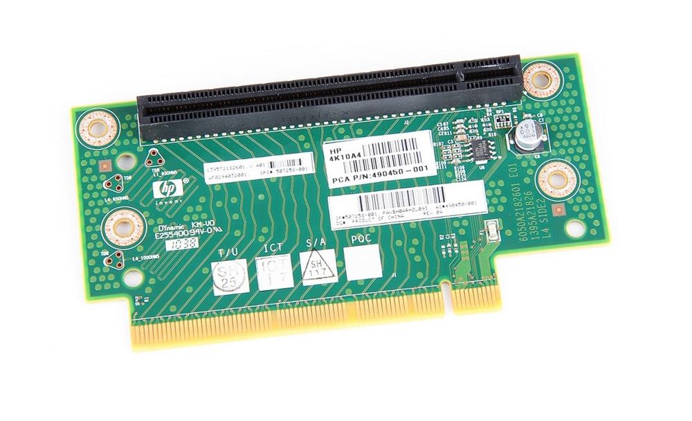 490450-001 | HP PCI-Express x16 Riser Card for ProLiant DL180 G6 Server