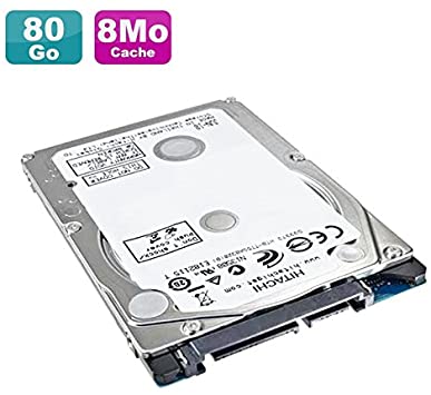 HTS541280H9SA00 | Hitachi 80GB 5400RPM SATA 1.5 Gbps 2.5 8MB Cache Travelstar Hard Drive