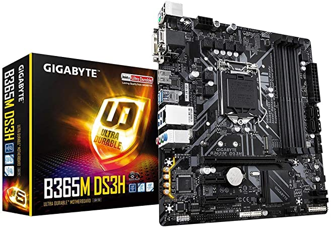 B365M DS3H | Gigabyte Technology B365M DS3H ATX/USB 3.1 Gen 1 LGA1151 Type A DDR4 Motherboard - NEW