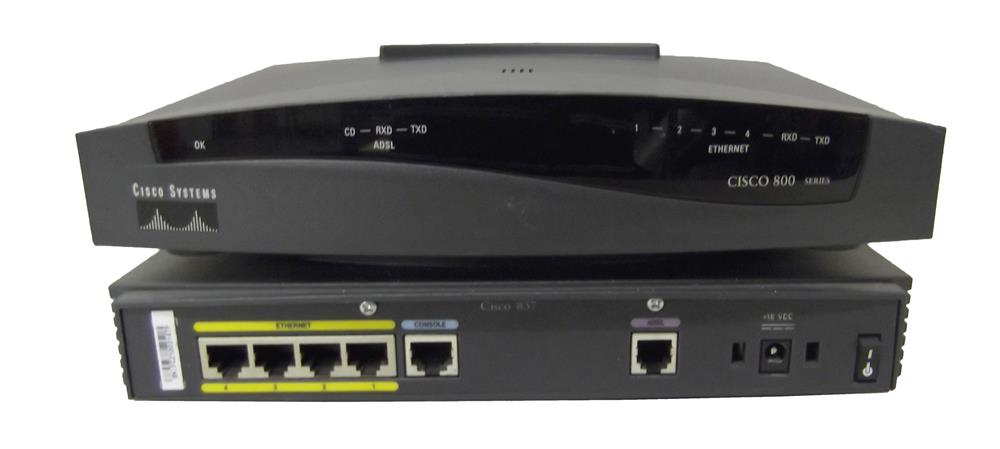 1096-02-1802 | Cisco 831 4-Port Ethernet 10/100Mbps Desktop Router