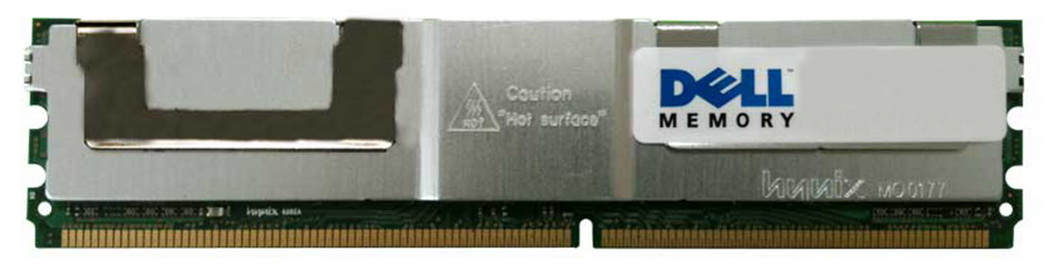 SNP9F035CK2/8GB | Dell 8GB Kit (2 X 4GB) DDR2-667MHz PC2-5300 Fully Buffered CL5 240-Pin DIMM 1.8V Dual Rank Memory