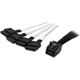 SAS43SAT1M | StarTech 1m Sff-8643 To 4x Internal Mini SAS To SATA Cable - NEW