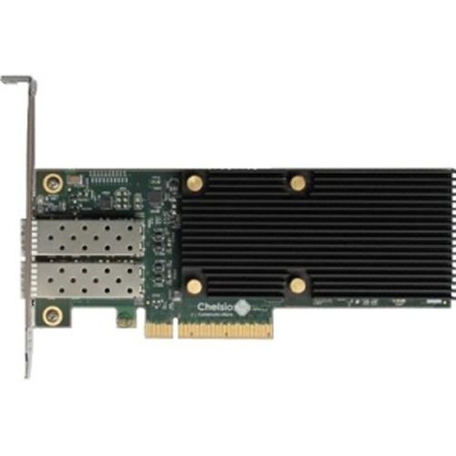 T520-CR | Chelsio High Performance, Dual Port 10 GbE Unified Wire Adapter ,PCI Express X8 ,Optical Fibre