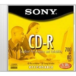 50CDQ80LS3/T | Sony 48x CD-R Media - 700MB - 50 Pack