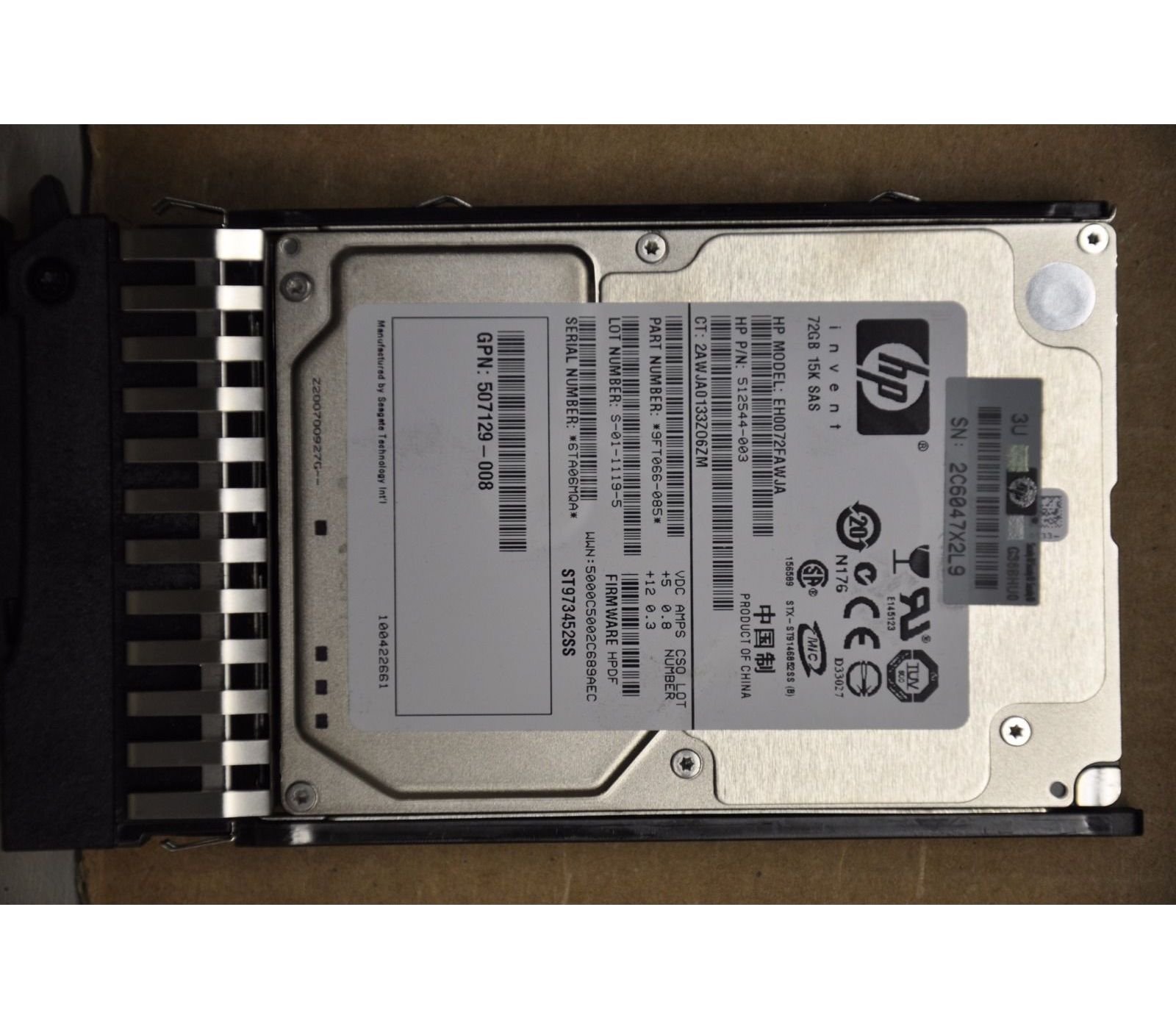 A9871-69002 | HP 73GB 10000RPM Fibre Channel 2 Gbps 3.5 8MB Cache Hot Swap Hard Drive