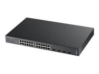 XGS2210-28 | Zyxel Managed Switch - 24 Ethernet Ports And 4 10-gigabit SFP+ Ports - NEW