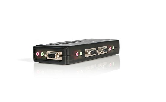 SV411KUSB | StarTech 4-Port Mini USB KVM kit
