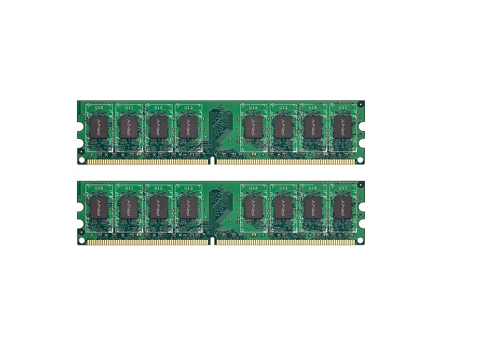 MD2048KD2-800 | PNY 2GB PC2-6400 DDR2-800MHz non-ECC Unbuffered CL6 240-Pin DIMM 1.8V Dual Rank Memory Module