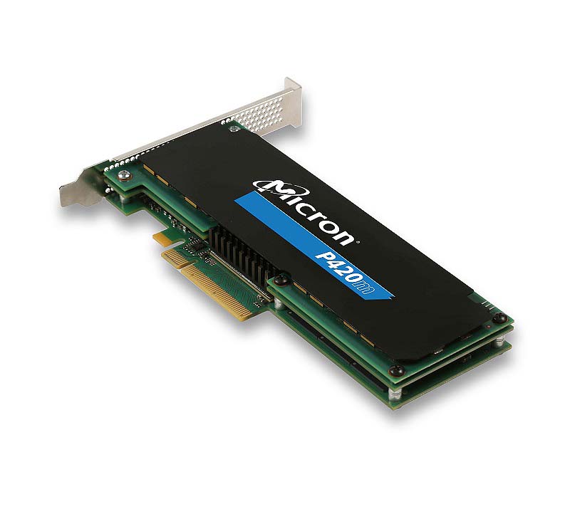 MTFDGAL700MAX-1AG1Z | Micron RealSSD P420m Series 700GB PCI-Express Gen2 x8 12V 25nm MLC NAND Flash 2.5 Solid State Drive