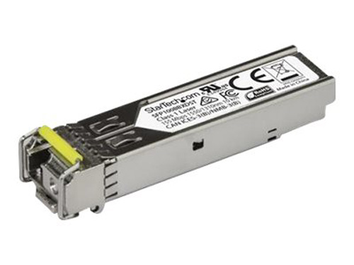 SFP100BBXDST | StarTech MSA Compliant 100 Mbps Fiber SFP Transceiver Module