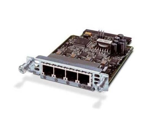VIC3-4FXS/DID | Cisco Voice / Fax Module Plug In Module/4 Analog Port (s)
