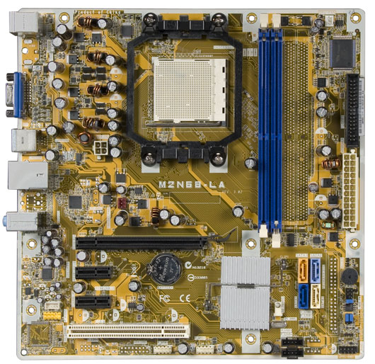 M2N68-LA | HP Socket AM2 Nvidia GeForce 6150SE/nForce 430 Chipset micro-ATX Motherboard