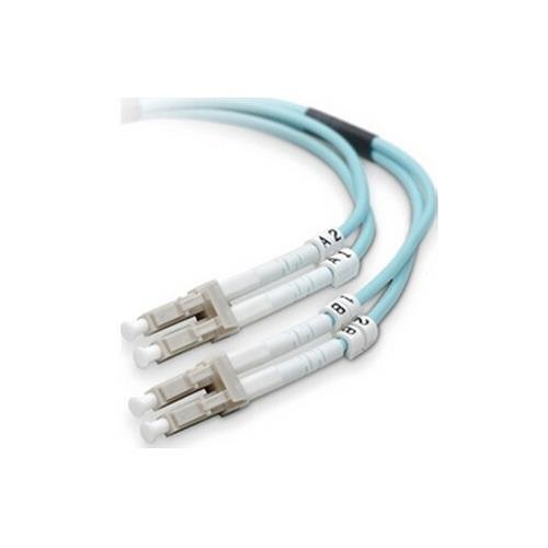 F2F402LL-02M-G | Belkin 2M LO MMF Aqua FO Cable LC LC 50 125 10GB (RoHS) (