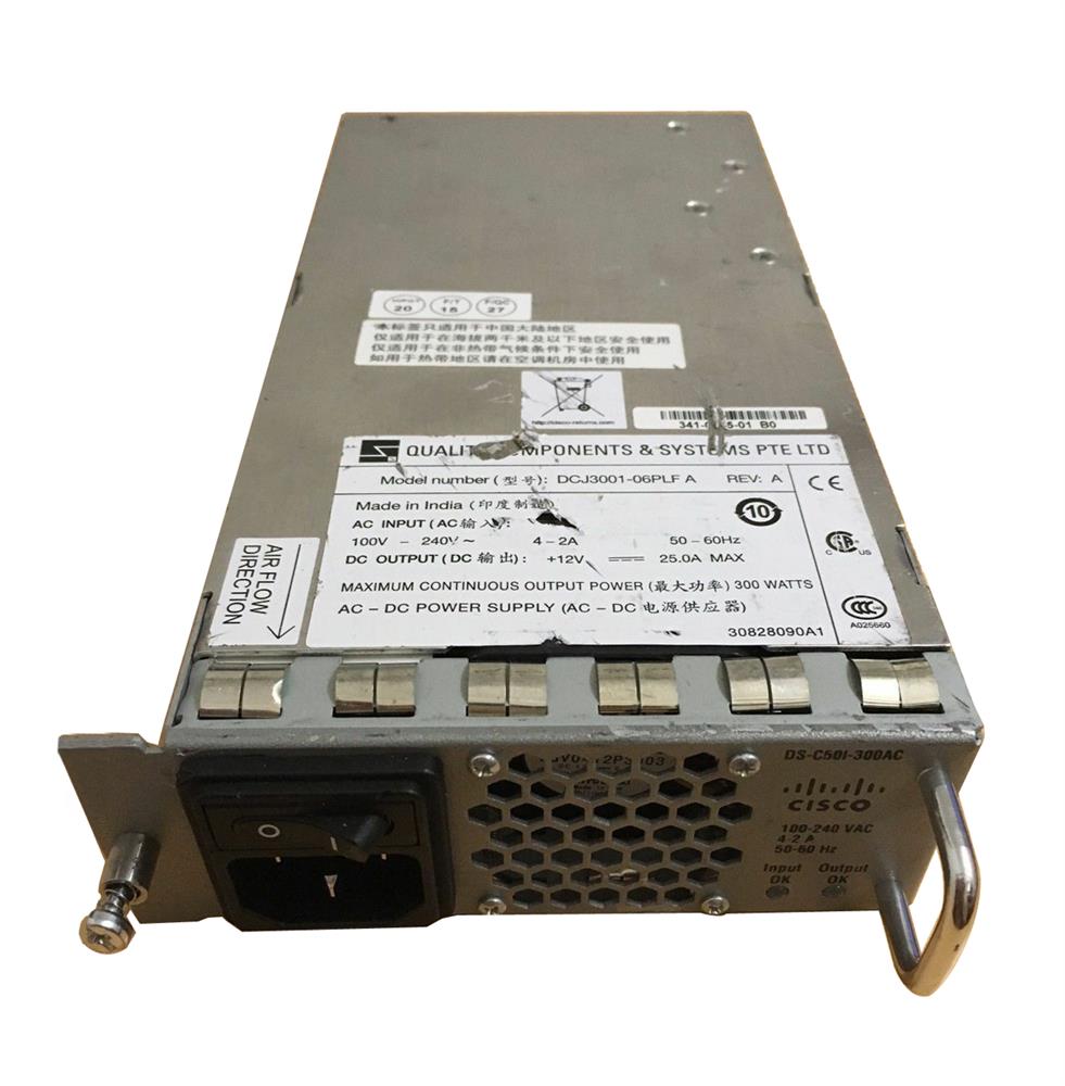 DS-C50I-300AC | Cisco 300 Watt Ac Power Supply for Cisco Mds 9250i