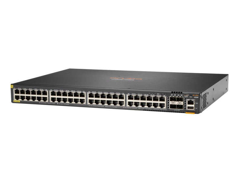 JL665A | HPE Aruba 6300f 48-port 1gbe Class 4 Poe And 4-port SFP56 Switch - NEW