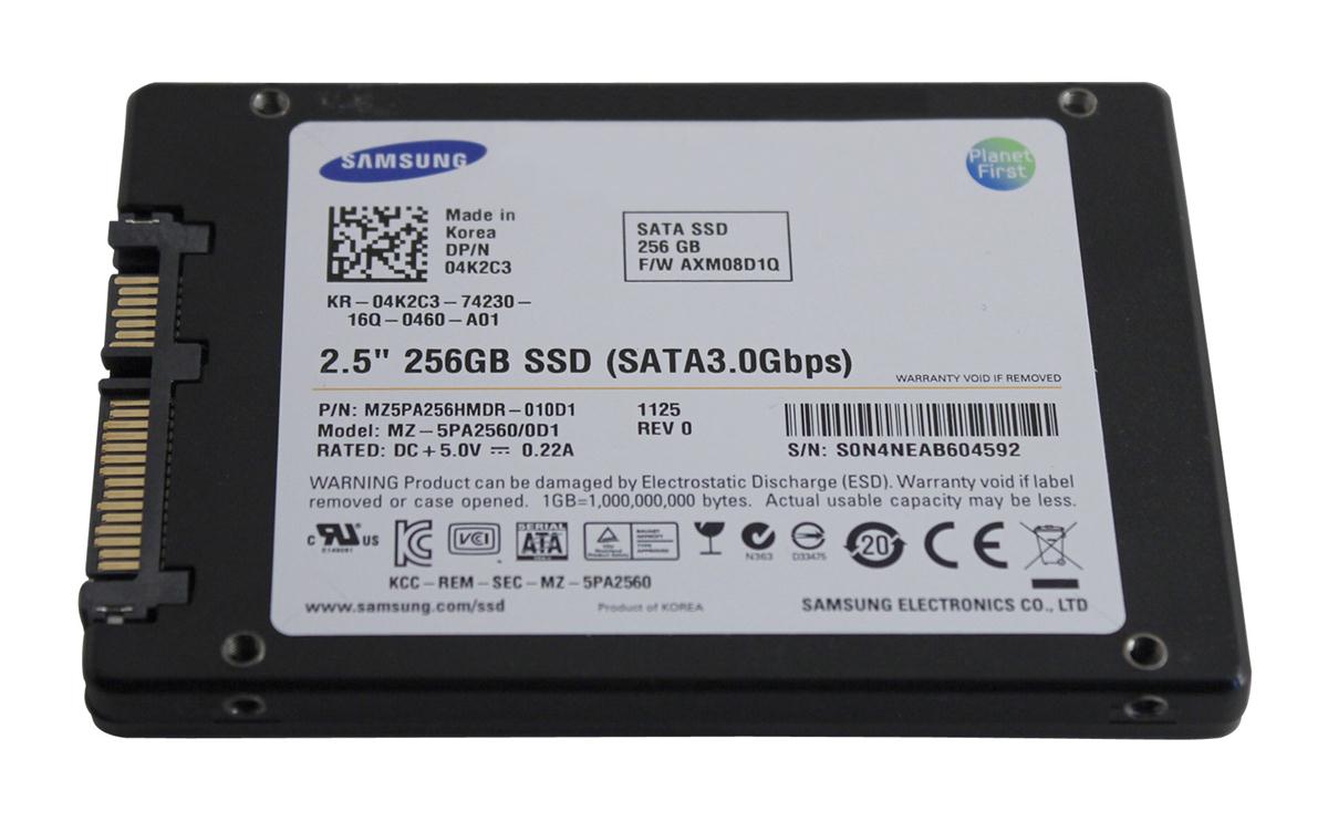 MZ-5PA2560/0D1 | Samsung 470 Series 256GB SATA 3Gbps 2.5 MLC Solid State Drive (SSD)