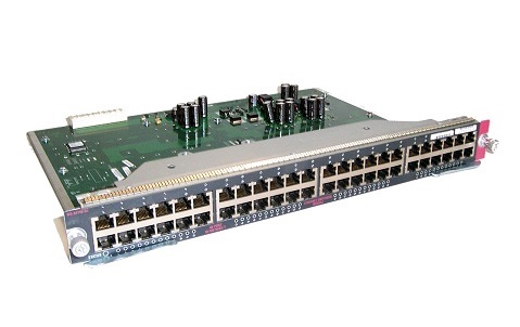 WS-X4148-RJ= | Cisco Catalyst 4000 10/100Base-T 48-Ports RJ-45 Fast Ethernet Switch Plug-in Module