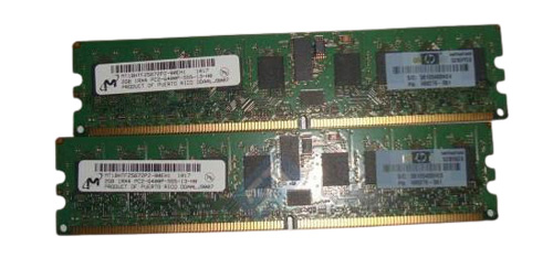 461828-B21 | HP 4GB (2X2GB) 667MHz PC2-5300 DDR2 SDRAM Fully Buffered DIMM Memory Kit for ProLiant Server DL360 G5 ML350 G5 WorkStation